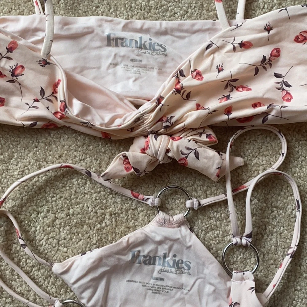 frankies rose bikini set - Picture 2 of 3
